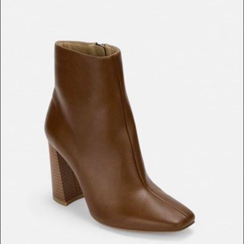 Brown booties